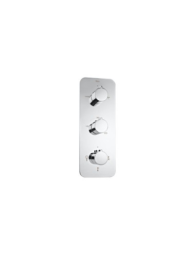 Mezclador termostático empotrable PUZZLE-T ROCA de 5 vías para ducha