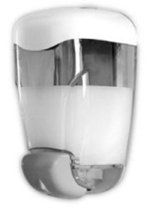 Dosificador jabón 800 cc transparente Timblau para baño