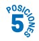 Icono 5 posciones